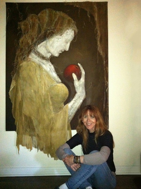 Loretta Seated by Venus